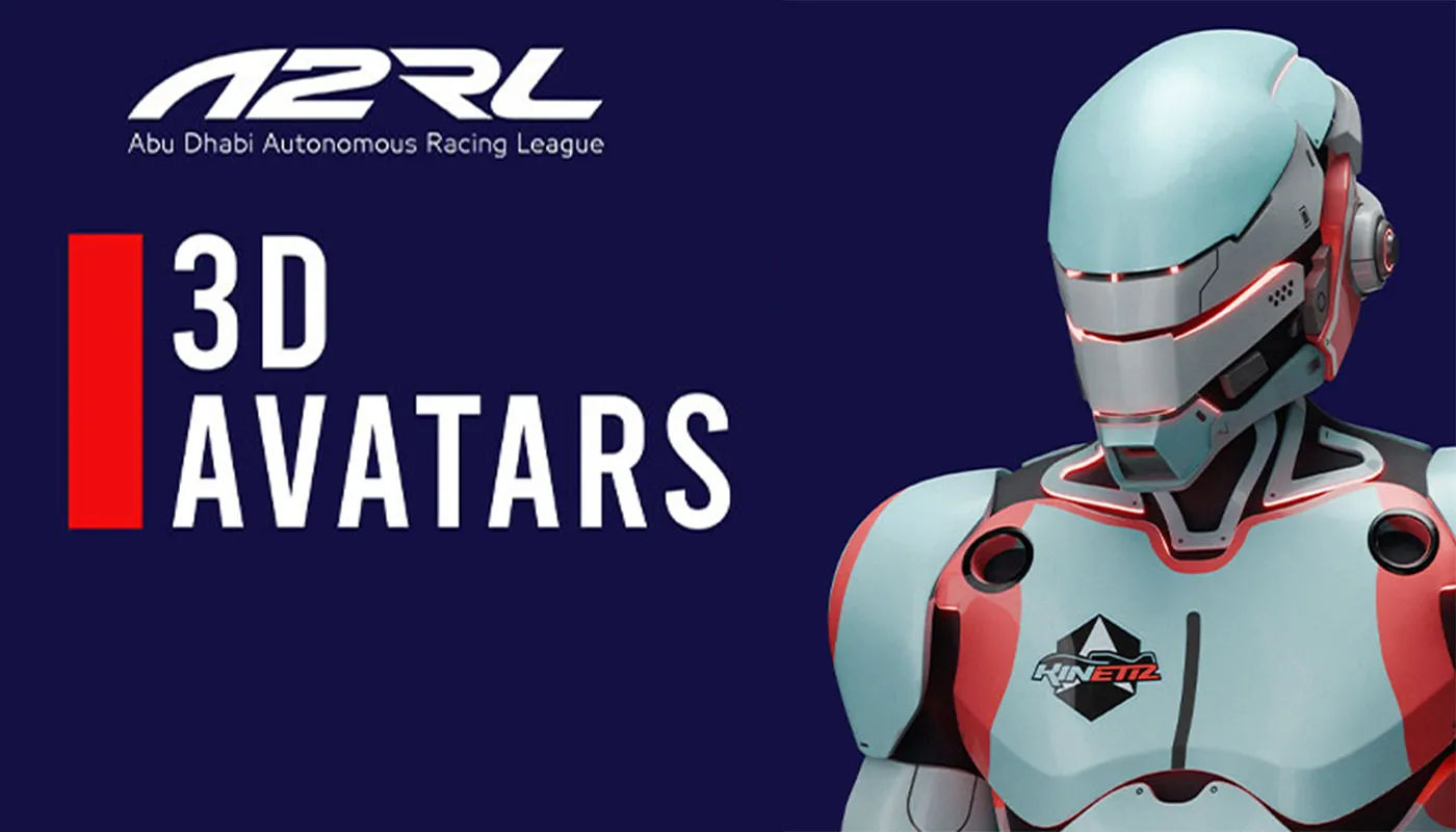 A2RL 3D avatar character production project by Solmaz Hadavand